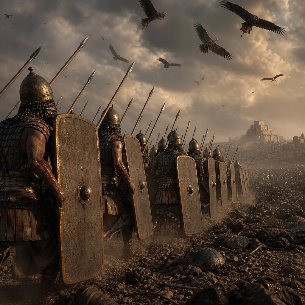Illustration historique : Bataille de Gu-Edin et Stèle des Vautours (Lagash)